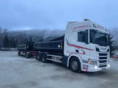 Levering av nye containere