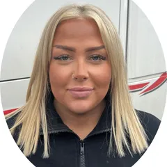 Line Kjørren – Sjåfør, Melby Transport AS